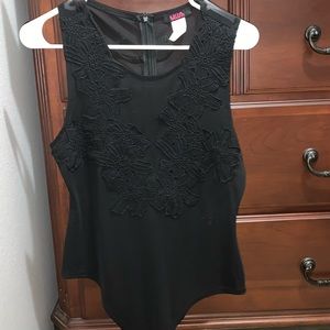 Lace Black Bodysuit